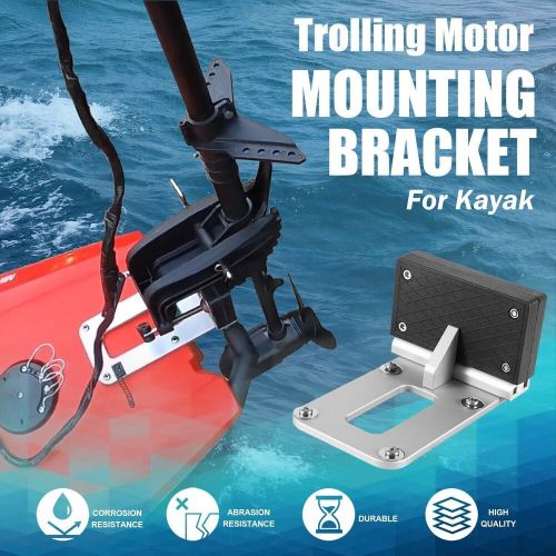 Universal Transom Trolling Motor Mount for Kayaks / Kayak Motor Mount Bracket, US $82.90, image 11