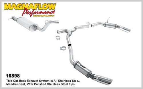 Magnaflow 16898 land rover truck range rover stainless cat-back system exhaust