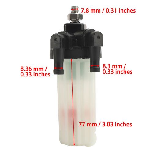 Fuel filter for mercury 4-strokes 75hp f75 80hp f80 90hp f90 115hp f 881538t1 s2