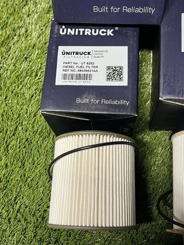 Unitruck filtration diesel fuel filter part# ut8243k oem 68157291aa &amp; 68436631aa