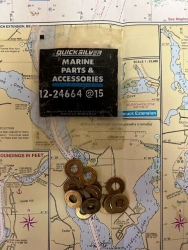 Quicksilver pack of 15 #12-24664 washer (m4 x 20).