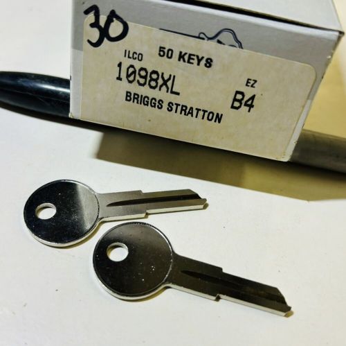 Two ilco 1098xl briggs &amp; stratton key blank