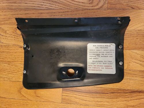 Mgb glove box lid 1972-76, nice, no reserve!