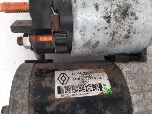 2020 renault captur mk2 1.3l petrol 6 speed manual  starter motor