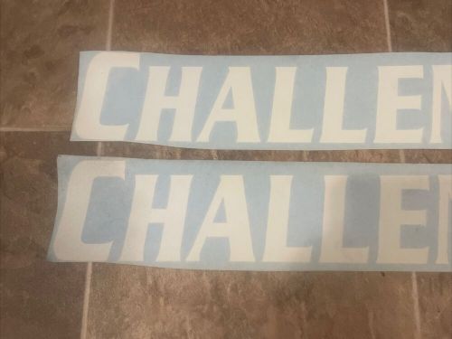 2 challenger sprint car chassis decals world of outlaws usac racing mancave