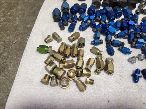 300+ caps  and plugs  an and ms + fittings