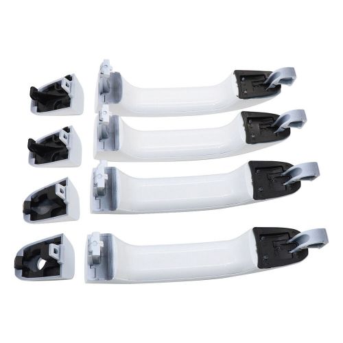 New white door handles (set of 4) for 2014-2018 chevy silverado gmc sierra