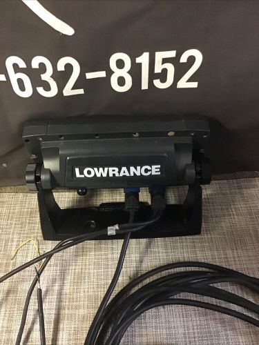 Lowrance elite-7hdi chirp depth finder fish finder freshwater