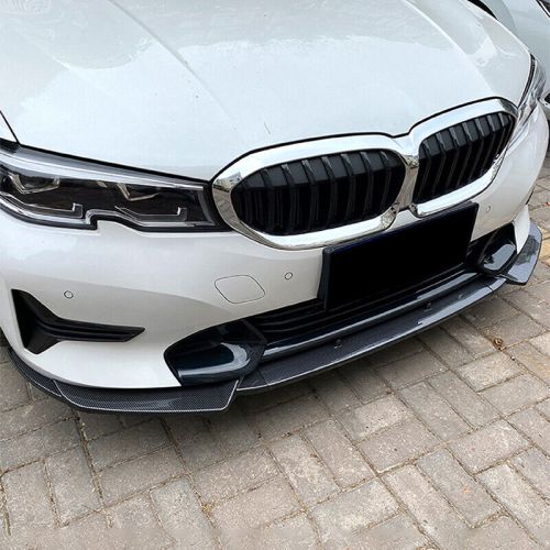 Polypropylene pp front bumper lip spoiler splitters for bmw 3 series g20 g21