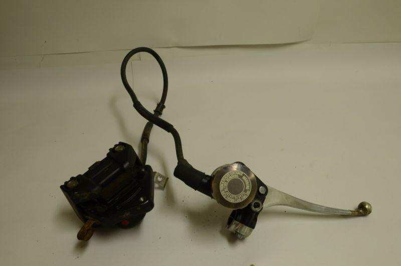 Honda cb400t front brake master cylinder caliper lever assembly 1978