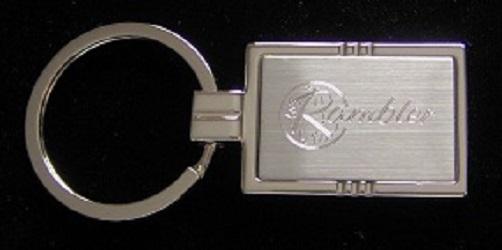 Rambler - factory template engraved key ring