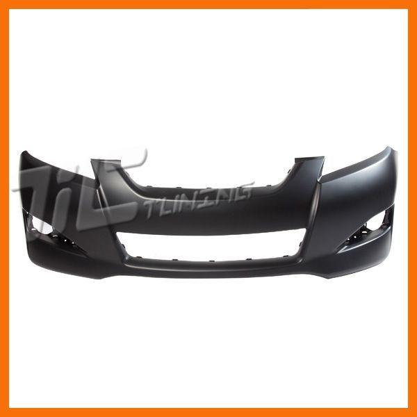 09-10 matrix front bumper cover to1000344 wo fog & spoiler primed 11-12 wo sport