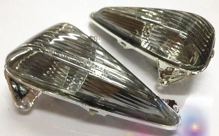 Smoke front turn signals blinker indicator lens cbf600s varadero 1000