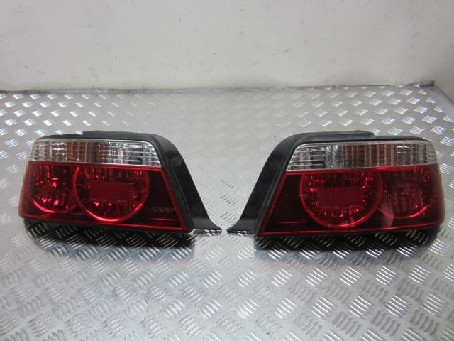 Jdm genuine toyota 96-00 chaser jzx100 kouki red clear taillights tail lamps