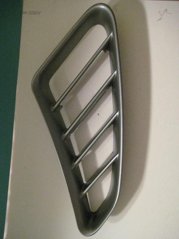 Porsche 987 boxster cayman side vents oem good condition silver driver's side 