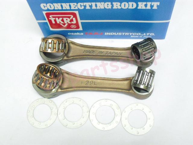 Yamaha rd350ypvs rz350 connecting rod x2 nos bearings washers con rod rd250ypvs 