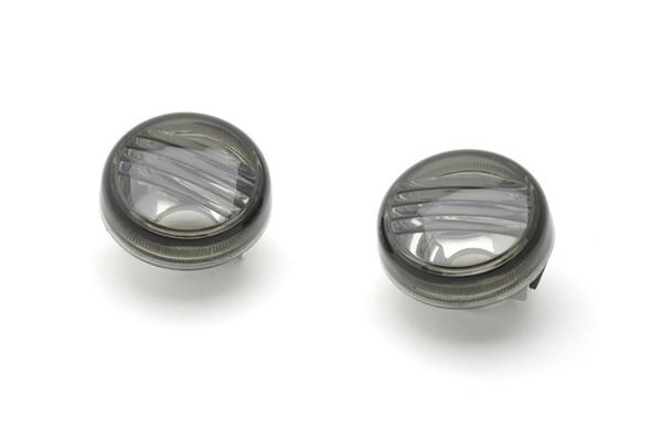 Smoke turn signal lenses for 2008-2009 suzuki boulevard c109r /intruder c1800r