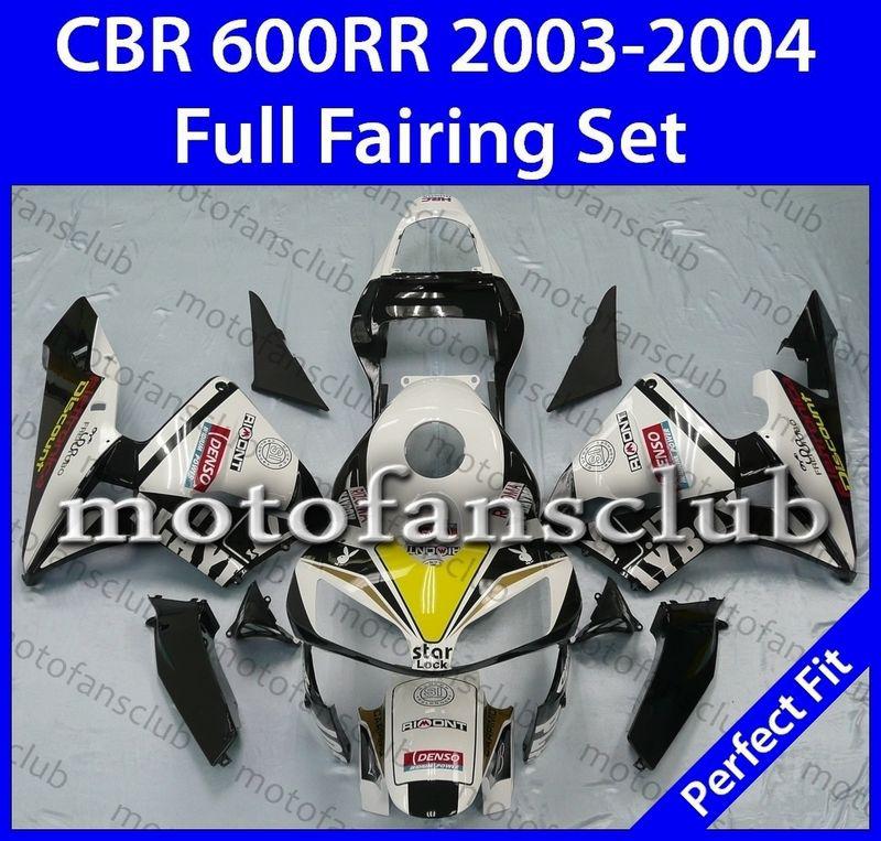 Fit honda cbr600rr 03 04 cbr 600 rr 2003 2004 fairing kit bodywork #31 b