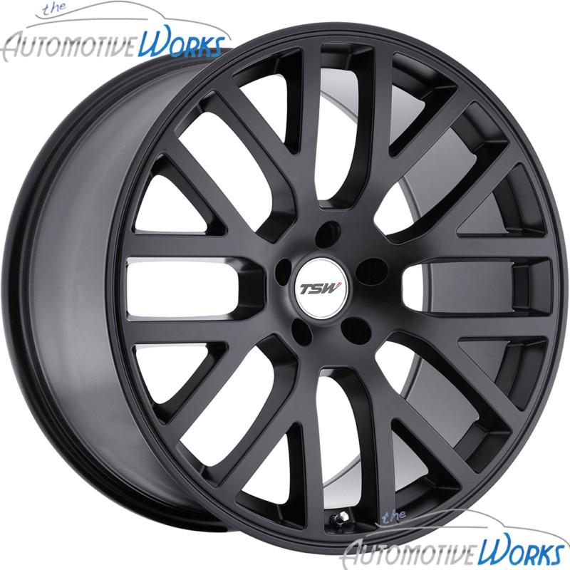 20x8.5 tsw donington 5x120 +35mm matte black rims wheels inch 20"