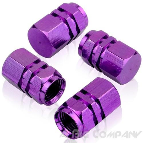 Purple motorcycle bicycle car suv wheel tire valve stem caps bmw x5 x6 m3 330i