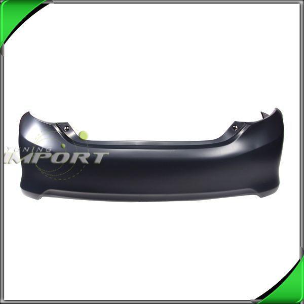 12 camry facial primed plastic hybrid le xle brand part rear bumper cover new