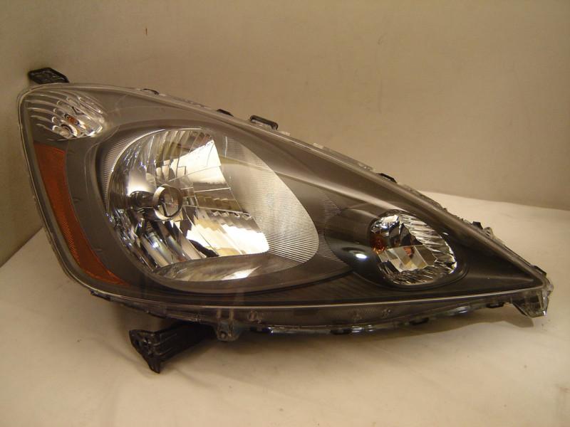 Honda fit right halogen headlight 09 10 11 oem gray inner housing 