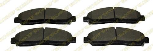 Monroe gx1039 brake pad or shoe, front-monroe prosolution ceramic brake pad