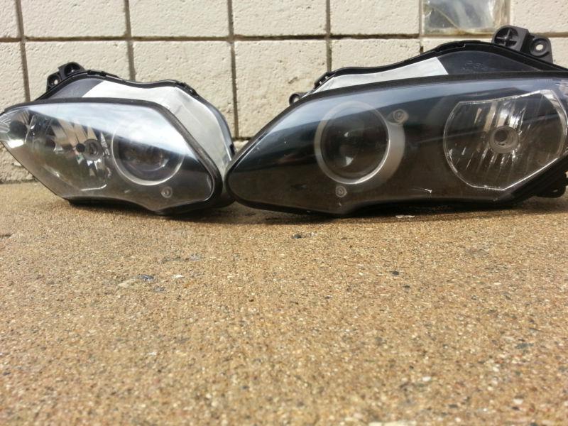  2007 2008 yamaha r1 headlight head light oem genuine yamaha oem left+ right