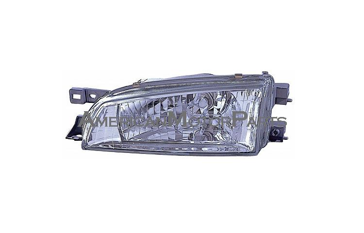 Depo pair replacement headlight head lamp 99-01 subaru impreza outback