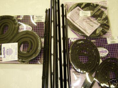 70 plymouth barracuda 2dr htp 13pc weatherstrip seal