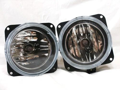 Ford 05 06 escape 03 04 mustang cobra glass lens fog light lamp rl w/2 bulbs new