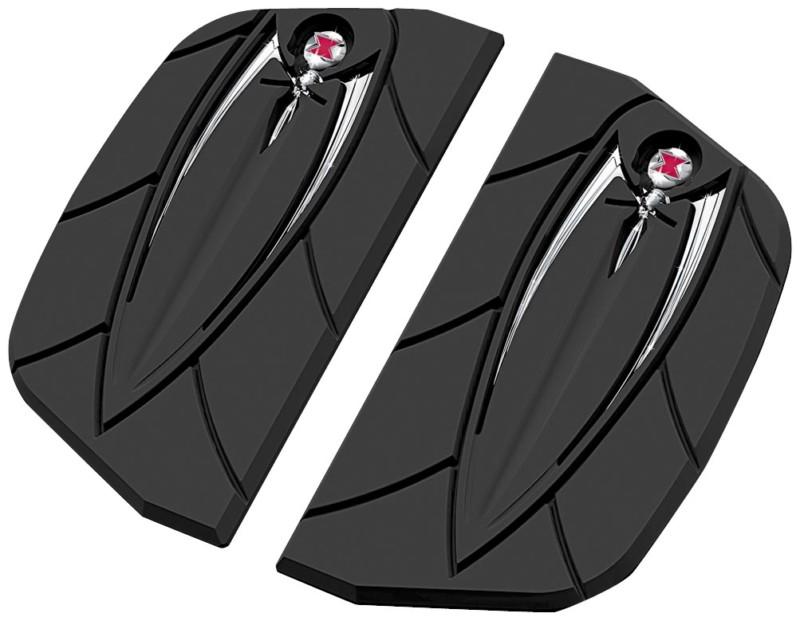 Kuryakyn floorboard inserts - passenger - widow  7552