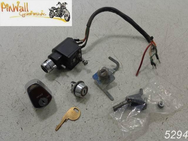 85 harley davidson touring flht lock set ignition switch key