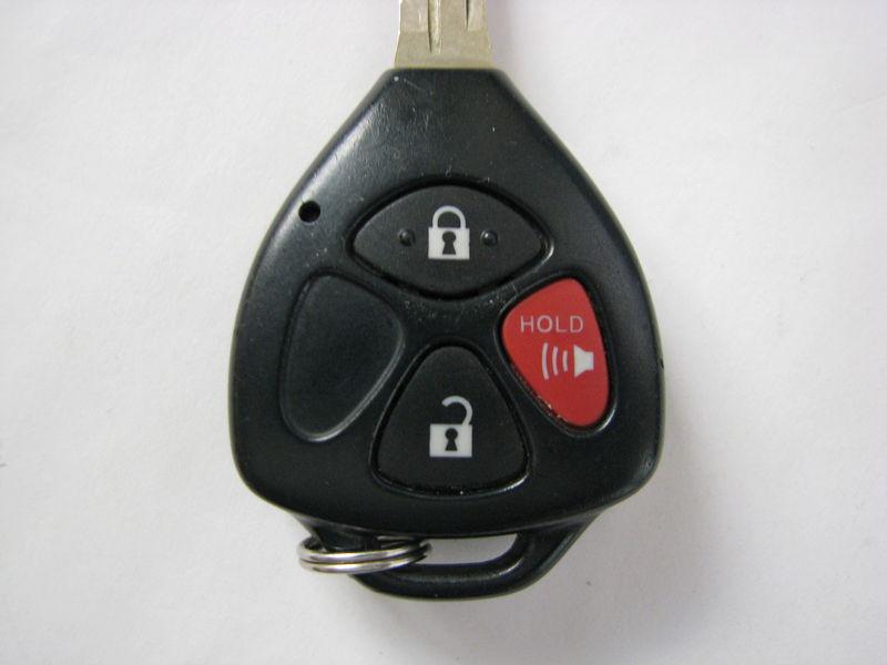 Toyota camry corolla key with keyless entry remote   fcc:hyq12bdc