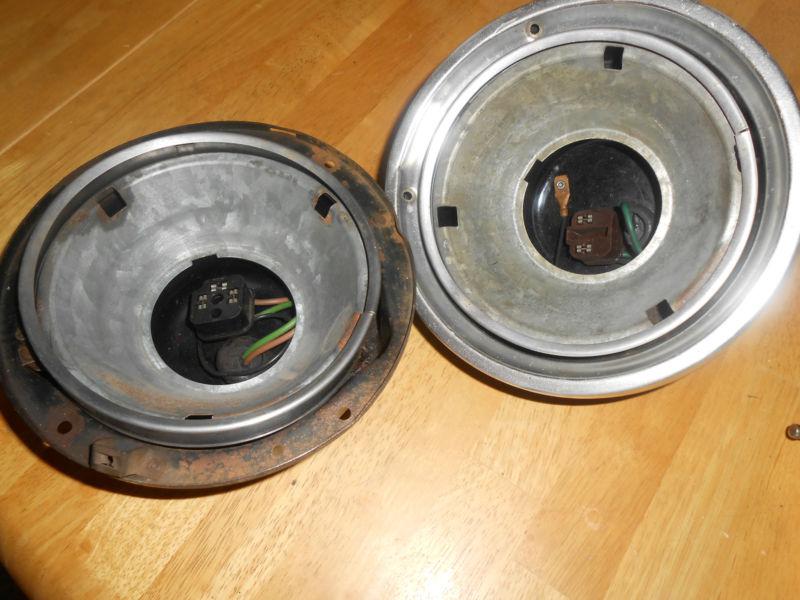 1950 gm ( 2 )  headlights buckets - guide h3-59