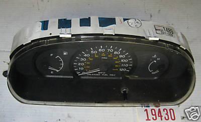 Mitsubishi 95 mirage instrument cluster gauges 1995 at gauges speedometer