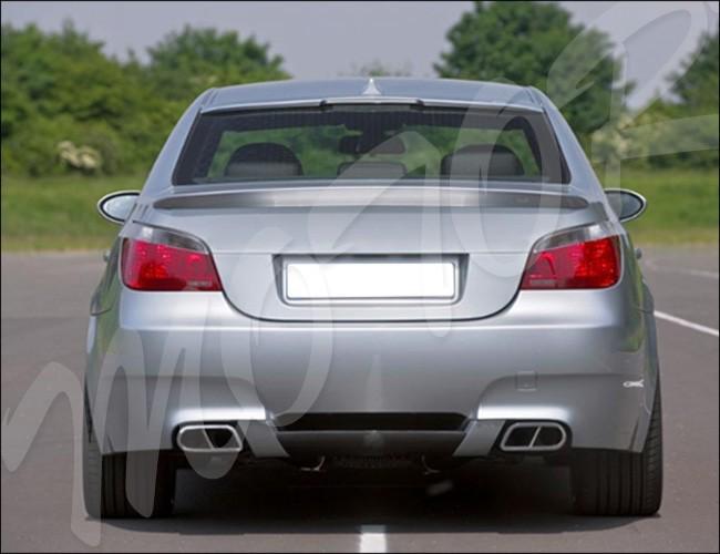 Ac style trunk wing + ac roof spoiler bmw 4dr e60 528i 535i m5 painted 2004-2010