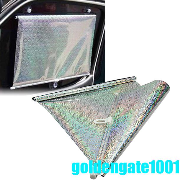 Handy suckers rollable bling bling window sun visor windshield shade 70cm x 38cm