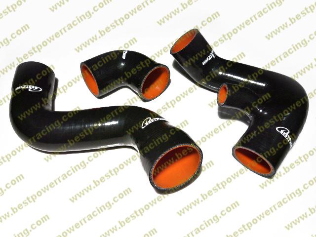 Audi a4 b6 1.8t 20v quattro/vw passat 1.8t silicone intercooler turbo hose black