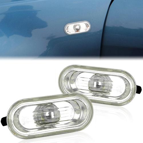 1999-2003 vw new beetle side marker house cap with clear lens for volkswagen