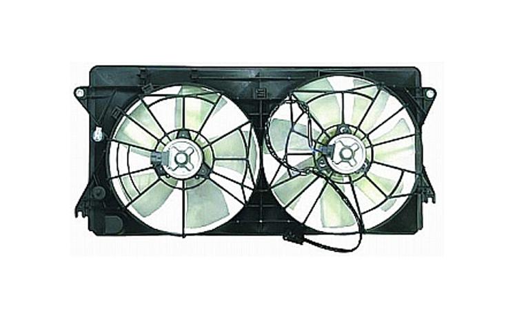 Depo ac condenser radiator cooling fan 00-05 toyota celica toyota mr2 1636322050