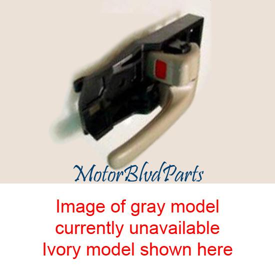 98-02 land cruiser door handle front right inside gray