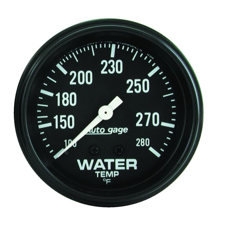 Auto meter 2313 autogage; water temperature gauge