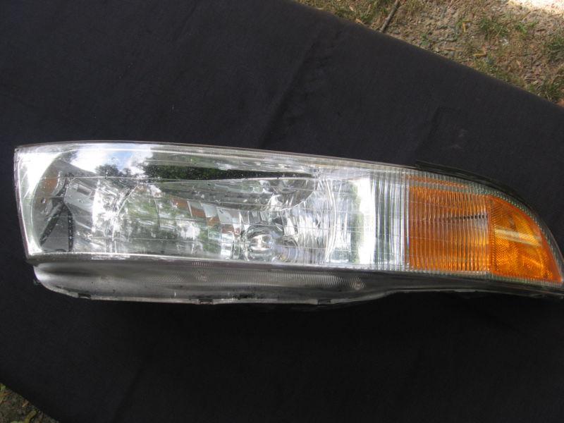 1999-01 mitsubishi galant oem left hand headlight & marker assy w/bulb & socket 