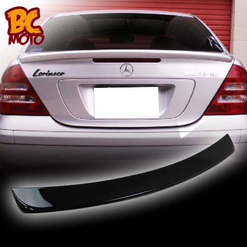 Painted mercedes benz w203 l type trunk spoiler 07▼