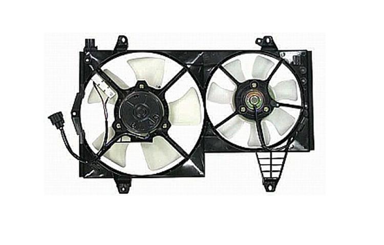 Depo ac condenser radiator cooling fan 00-04 01 02 03 volvo s40 v40 33457441