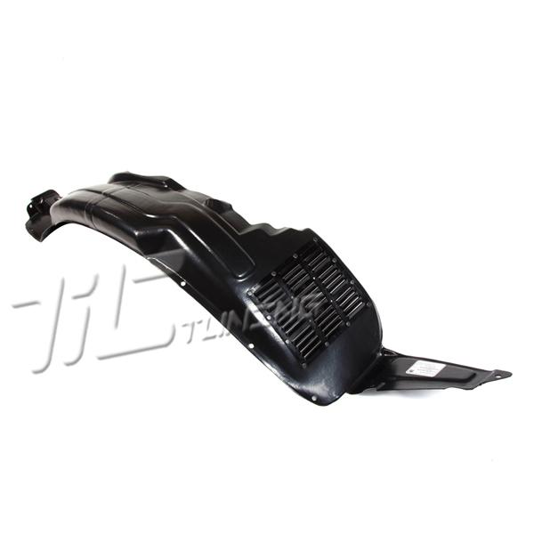 Passenger front plastic splash shield fender liner sedan for 2006-2010 kia rio