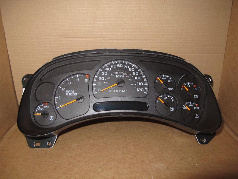 06 07 chevy silverado gmc sierra 2500 3500 truck diesel speedometer cluster 70k