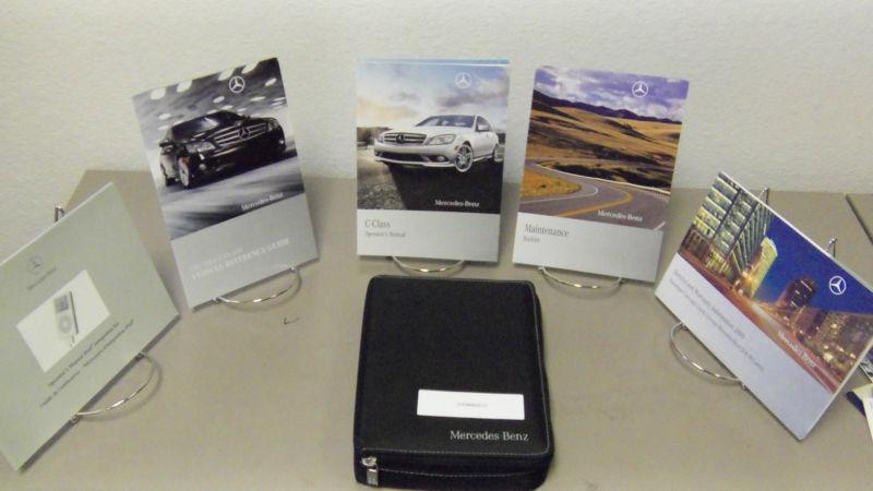 2009 mercedes benz c class c230 c300 c350 c63 amg owners manual - free shipping