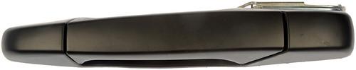 Ext door handle rear left, black smooth platinum# 1230144